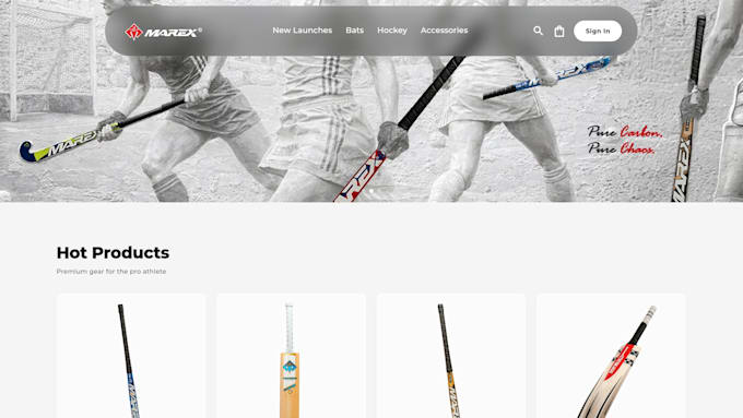 create a full stack website
