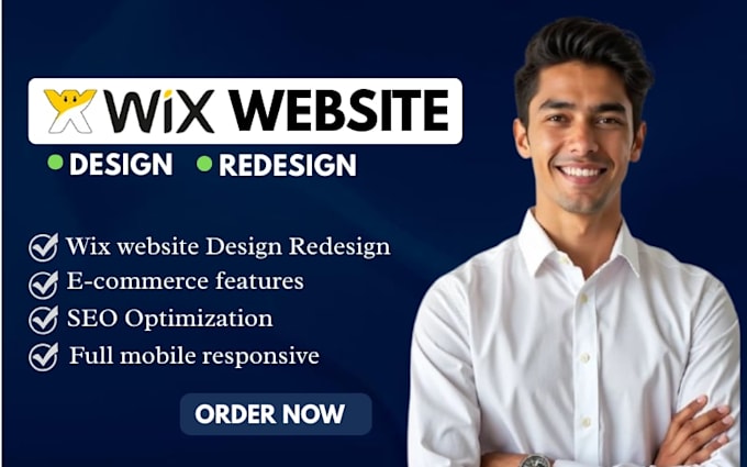 redesign wix booking website wix sercvice website wix expert