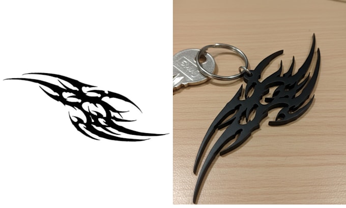 create high quality custom keychains 3d stl for 3d printing