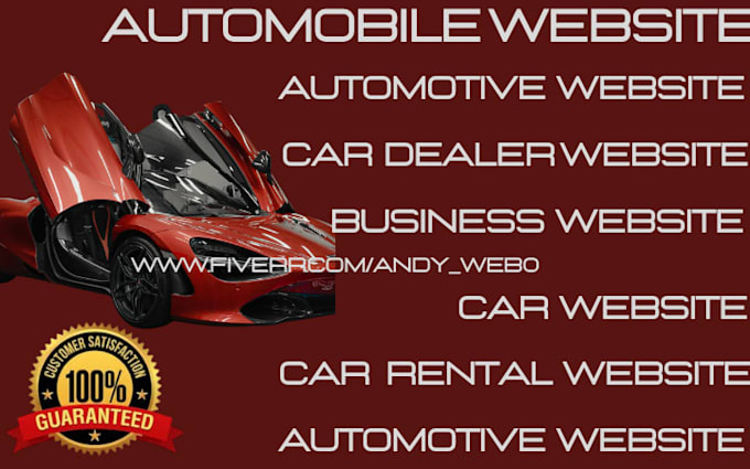 build stunning automotive website with wordpress wix shopify