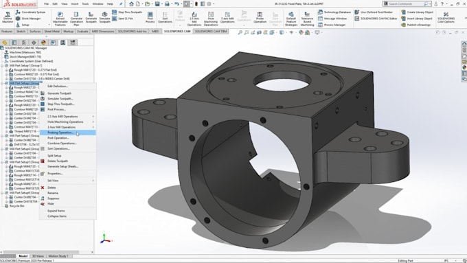 Hacer modelado 3d cad diseño de producto en solidworks fusion 360 ...