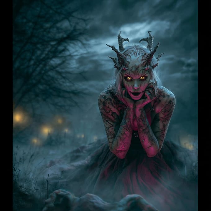 fantasy horror and fantasy horror character