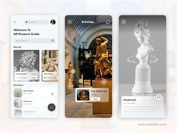 augmented reality app vr app camera app unity arcore arkit web ar lidar scanner