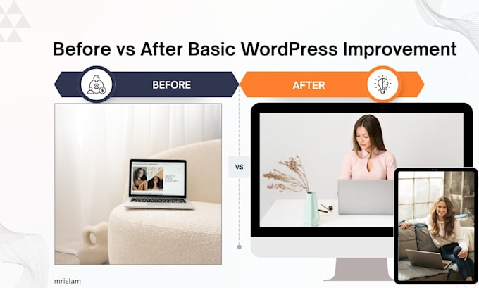 build simple wordpress website refresh and updates