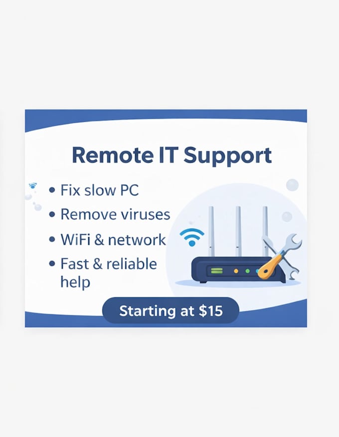 fix your wifi and internet issues remotely