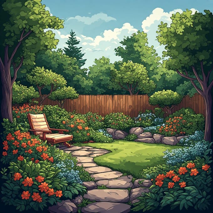 do captivating garden backyard landscape design as a landscape architect