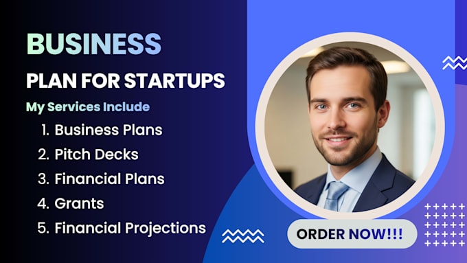 write a business plan with a financial plan for startups, business plan writer