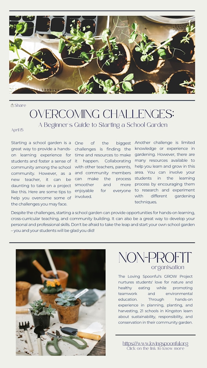design a professional newsletter