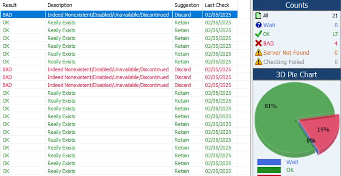 clean and verify your email list