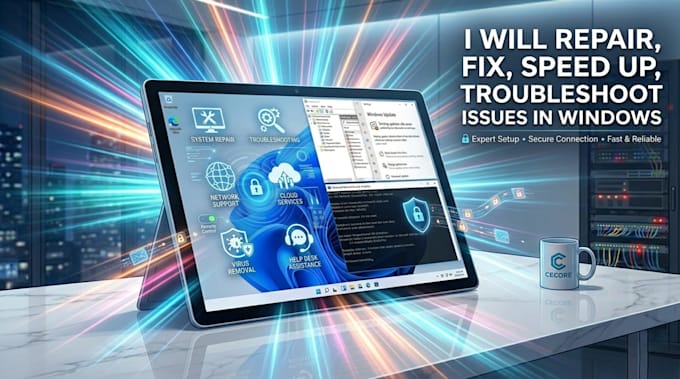 repair, fix, optimize and troubleshoot windows, PC and laptop