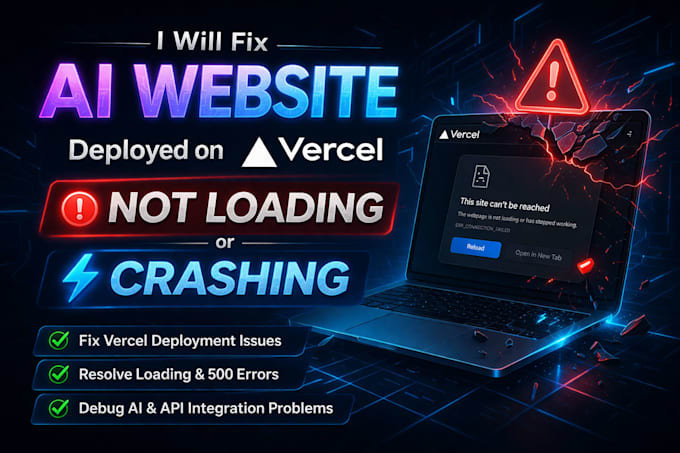 Fix ai website deployed on vercel not loading or crashing by ...