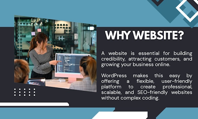 create a fast wordpress website with 5 SEO optimized pages