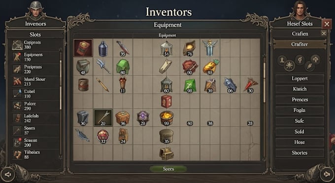 Design custom game icons ui assets buttons hud games ui style by ...
