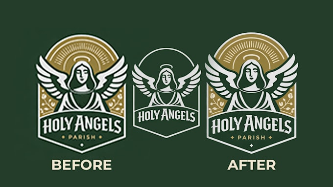 redraw, vectorize, convert logo or graphic to vector