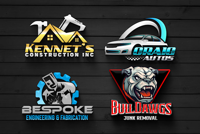 do creative modern business logo design and brand identity