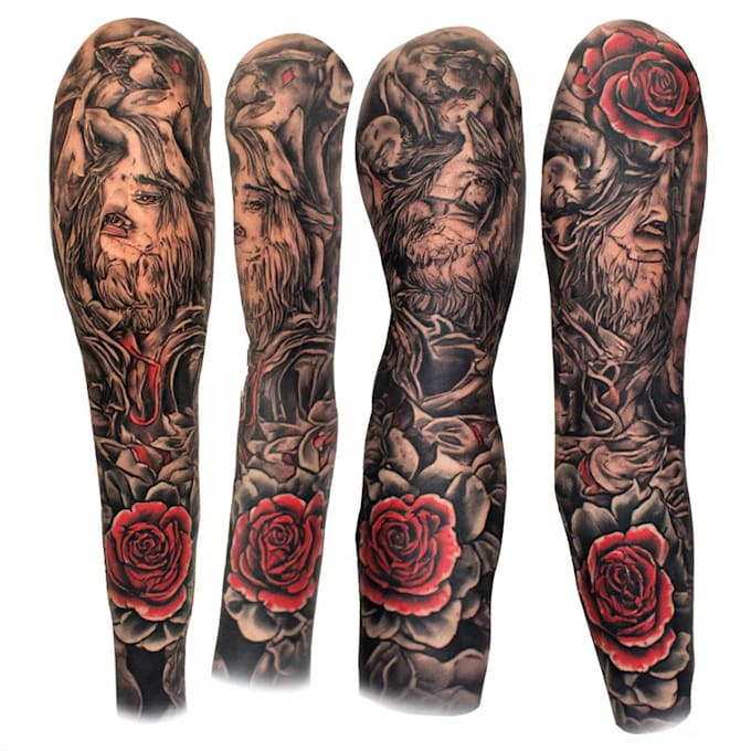 design a modern and minimalist tattoo design