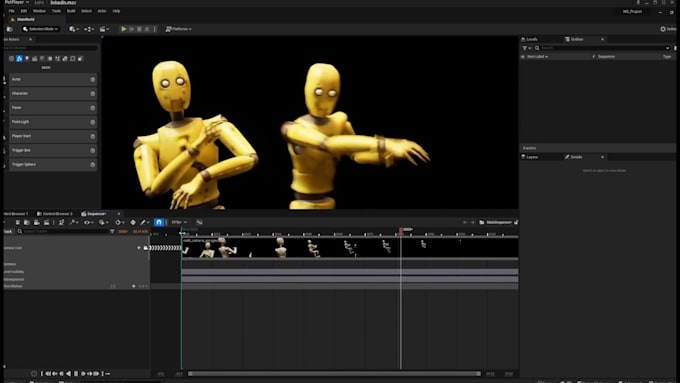 do 3d stage in unreal engine software, virtual stage with cinematic animation
