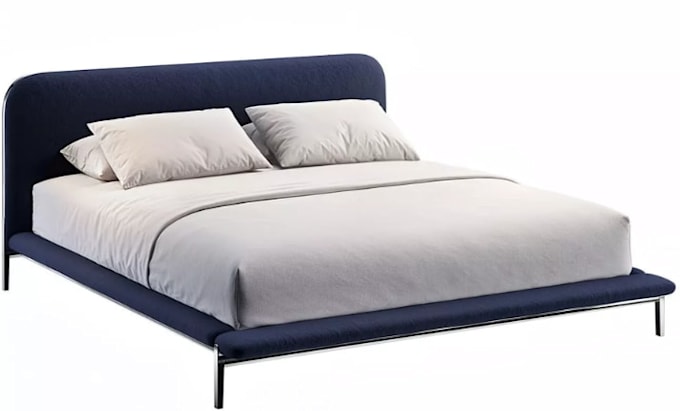 design and render 3d mattress, 3d pillow, 3d bed,3d sofa, 3d chair, and bedsheet