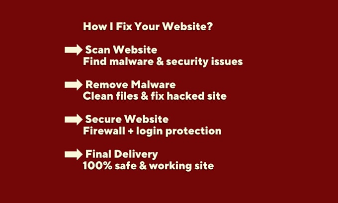 do wordpress malware removal, fix hacked site and secure your hosting