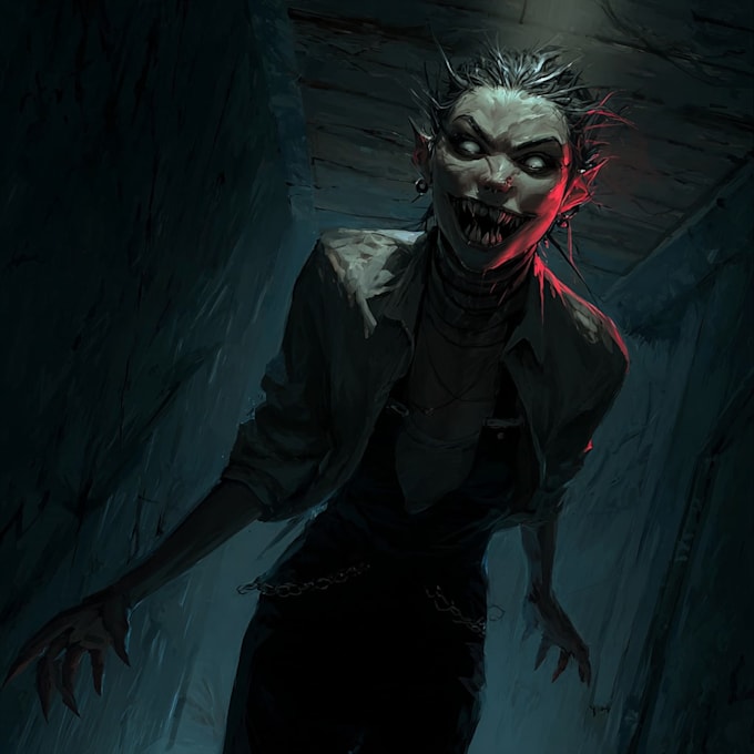 fantasy horror and fantasy horror character