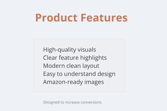 create product infographic for amazon and ecommerce