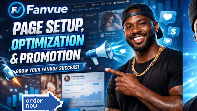 setup, manage fanvue page, fanvue creation