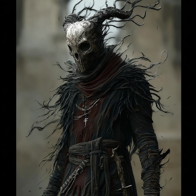 fantasy horror and fantasy horror character