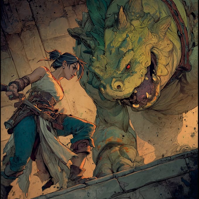do comic book art and comic book illustration