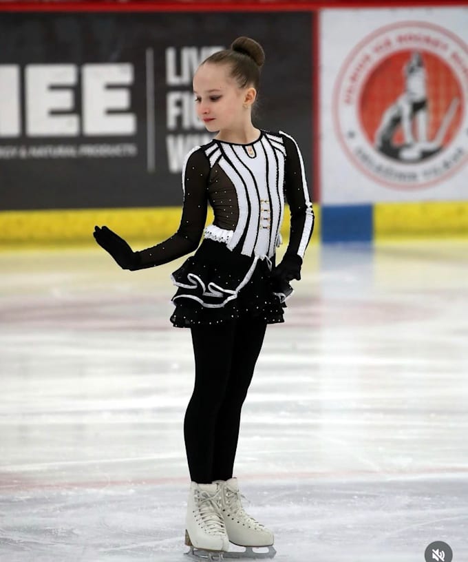 design professional 3d figure skating costume in clo3d