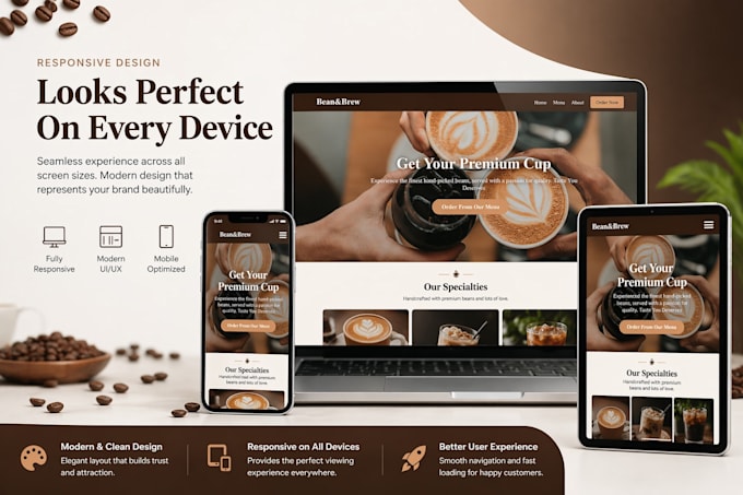 design and develop a professional portfolio website