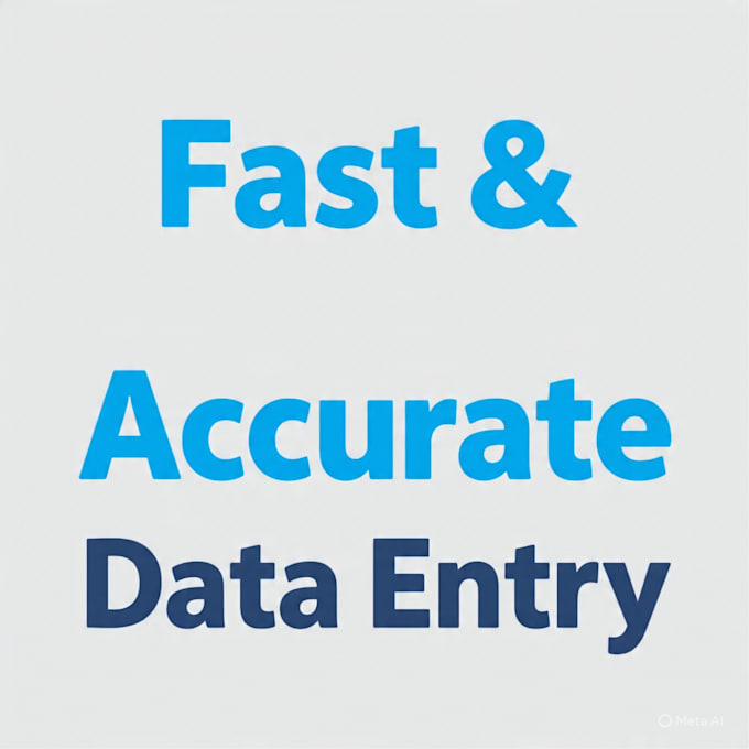do urgent data entry, PDF to excel and word typing in 24 hours