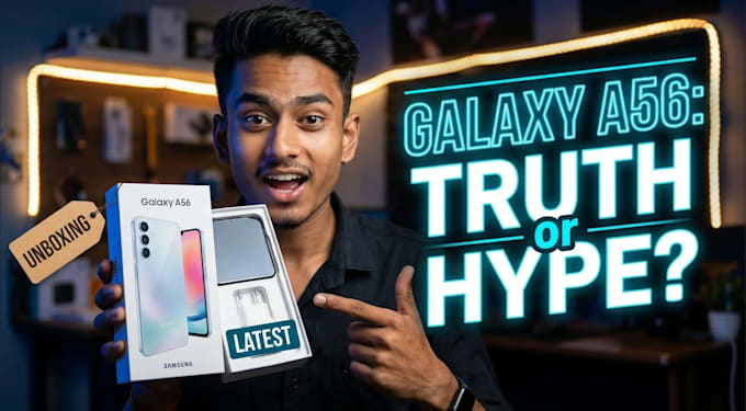 make you a product unboxing youtube thumbnail