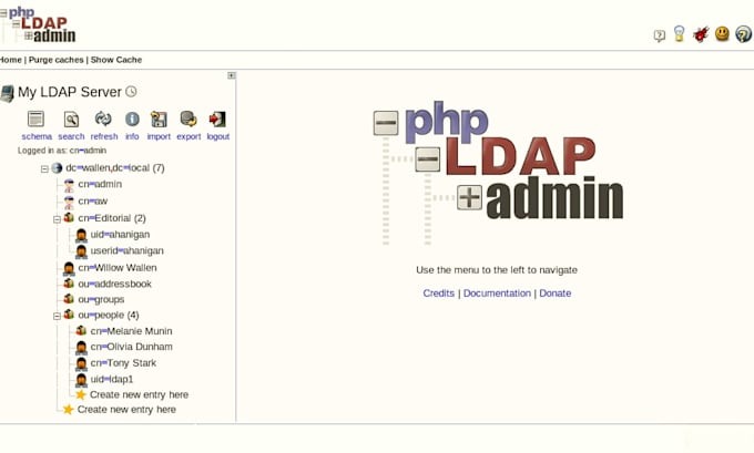 install and configure ldap server and client on linux