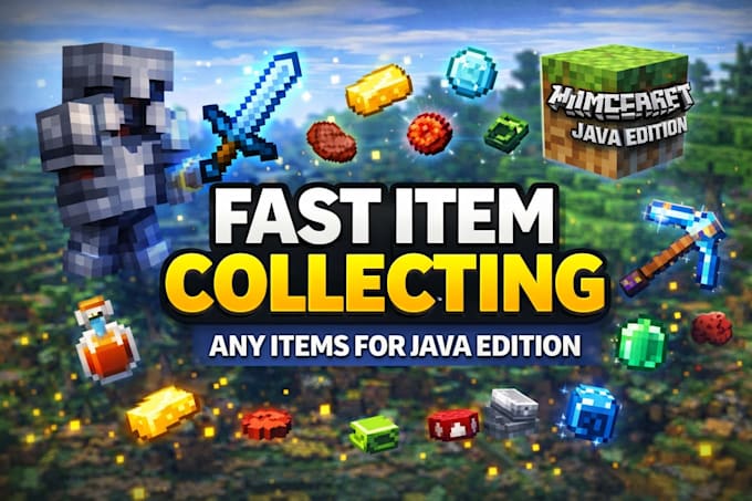 collect any items for you in minecraft survival