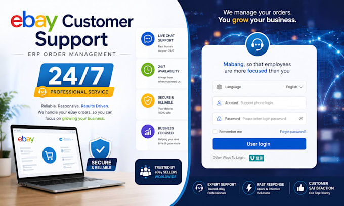 manage ebay customer support using erp system mabang