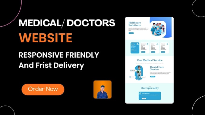 design a medical healthcare wordpress website