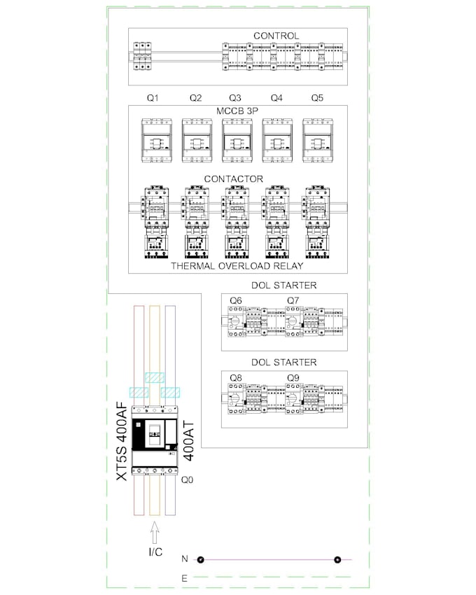 design a professional electrical design on autocad
