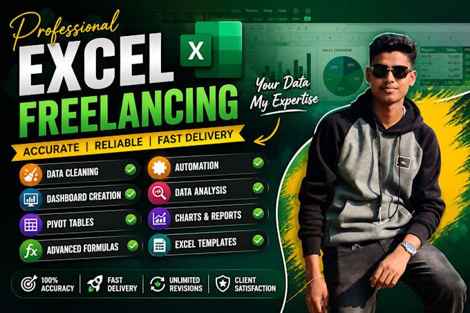 do excel data cleaning, merge and split excel data