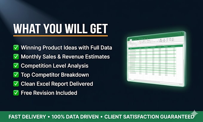 find amazon fba products with deep research