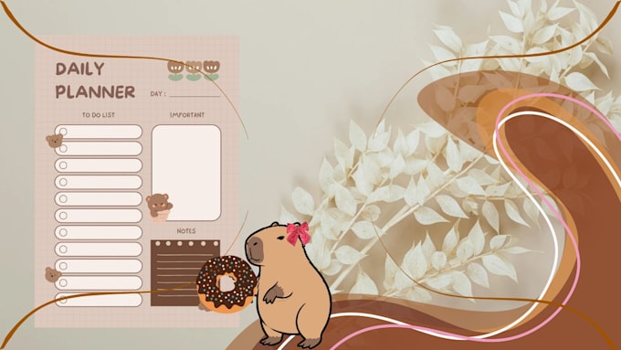 do custom daily planner