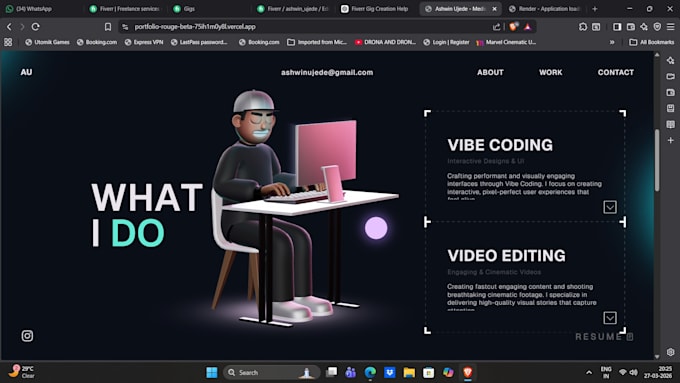 build a modern responsive website