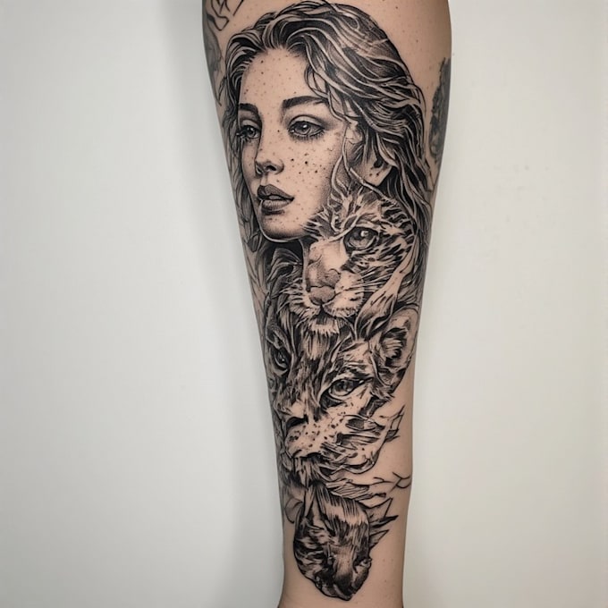 create tattoo design, custom tattoo