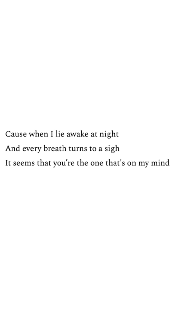 write a poem for you