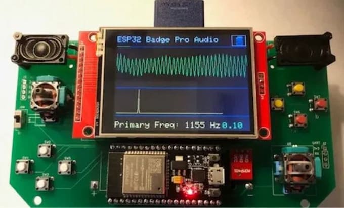 design develop pcb, firmware, and wearable health device using esp32 and sensors