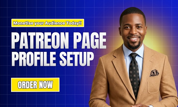 create professional patreon profile and patreon page setup