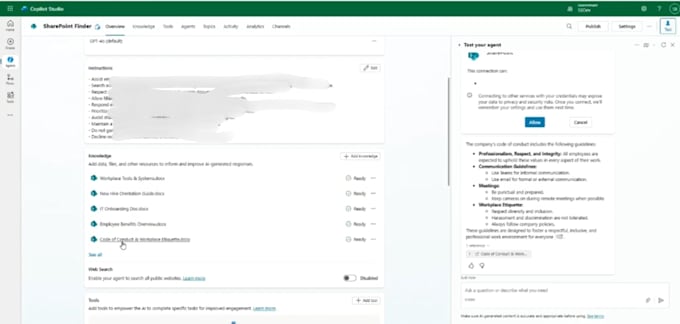 build a custom ai agent using copilot studio for your business