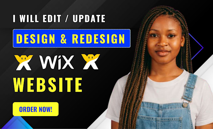 edit wix website fix wix website redesign wix website edit wix studio website