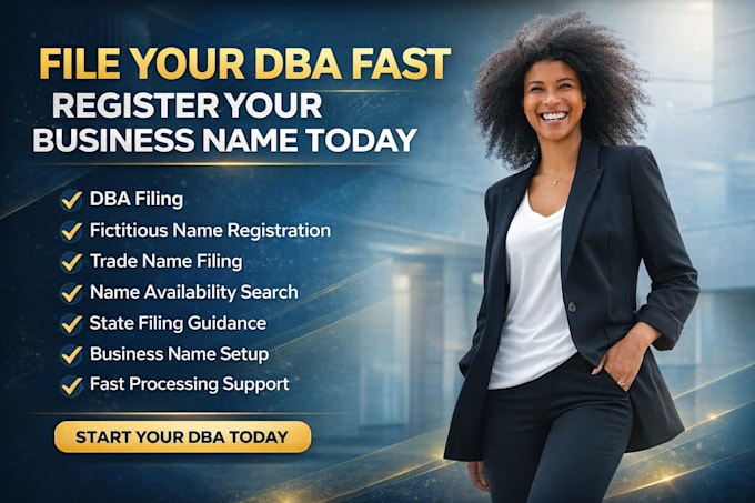 file your dba and register fictitious name fast