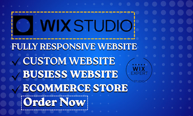 design wix studio website, wix studio redesign, create wix studio website design