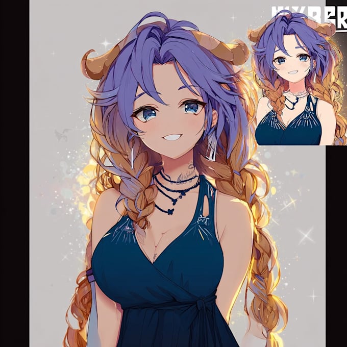 draw live2d anime character for vtuber